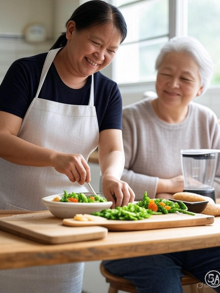 教授外傭、菲傭、印傭為長者準備易嚼美食的貼心技巧 – 教授家傭為老人準備易於咀嚼的食物