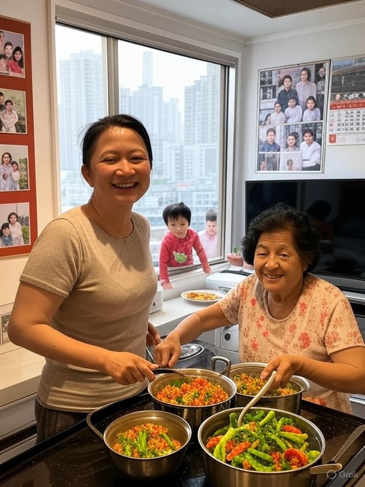 外傭融入香港家庭,文化融合生活點滴 (Keywords: 外傭, 香港家庭)